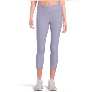 On Running Active 7/8 Size Medium Tights in Granite 🩶💜